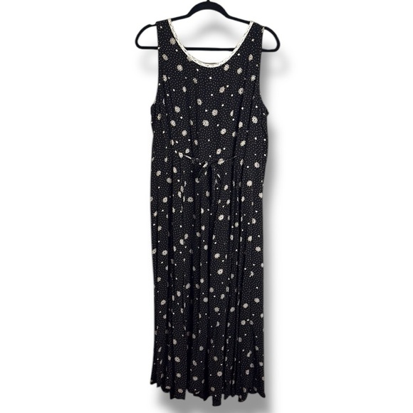 Vintage Janice McCarty Sleeveless Maxi Dress Size Large - Picture 6 of 6